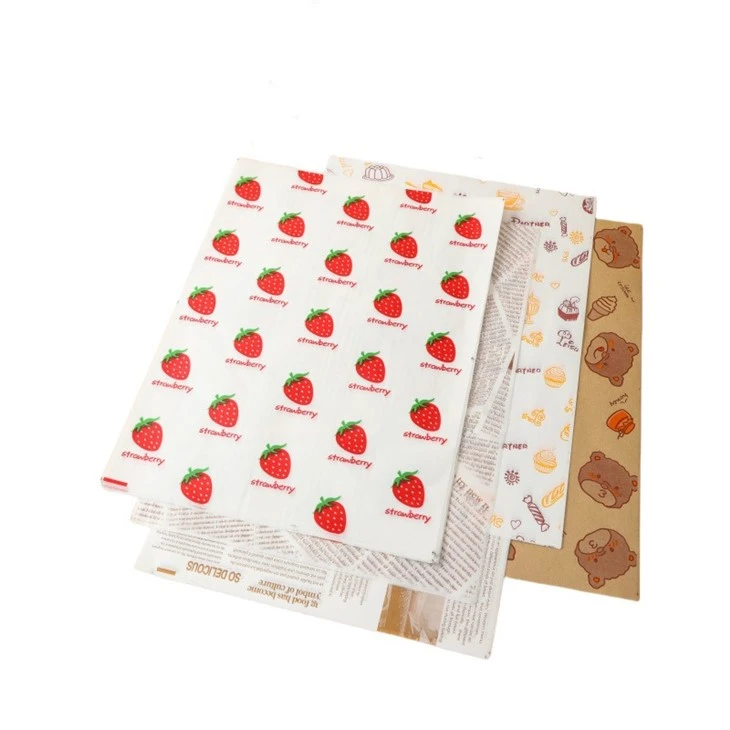 Paketleme Yiyecekleri için Tereyağ Kağıdı